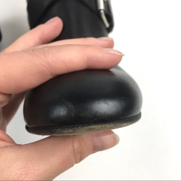 Giuseppe Zanotti black leather ankle boot buckle - Picture 5 of 7